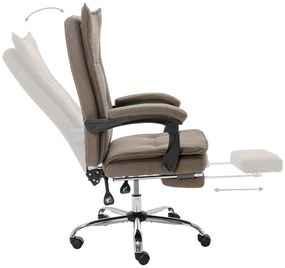 tópszínű szövet irodaszék