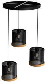 Csillár zsinóron BERIL 3xE27/60W/230V