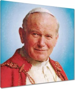 Vászonkép 90x90 II. János Pál pápa