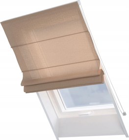 Kész redőny Rimini tetőtéri ablakra 50x60cm bézs