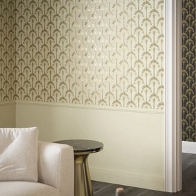 Arthouse Signature 2 Palm Palace arany-krém pálmafás vlies tapéta – 921701