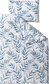 Mikroszálas ágyneműhuzat KOVENDI kék-fehér Ágyneműhuzat mérete: 70 x 90 cm | 140 x 200 cm