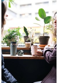 Világos rózsaszín rozsdamentes acél termobögre 230 ml Café-To-Go Travel Mug Rose Quartz – Stanley