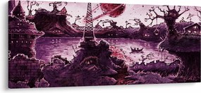 Kép - Elvarázsolt falu (120x50 cm)