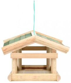 tömör fa madáretető 35 x 29,5 x 21 cm