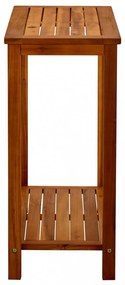 tömör akácfa kerti tálalóasztal 80 x 35 x 75 cm