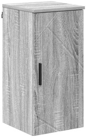 Fürdőszoba bútor szett 5 pcs Szürke sonoma 30 x 35 x 192 cm