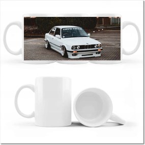 Bmw Beemka fényképes bögre Autó