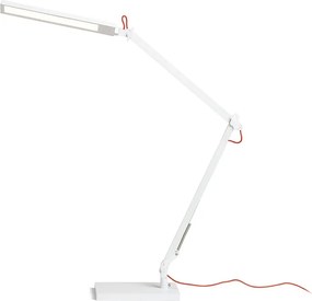 RENDL NORMA DIMM stolní bílá/červená 230V LED 10W 100° 3000K 4000K 6500K