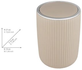 WENKO 25187100 - AGROPOLI kosár, 19x27 cm, bézs