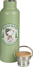PEANUTS kulacs 650ml, zöld