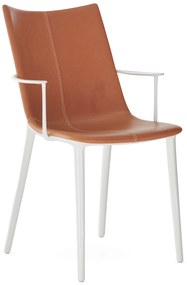 Szék HHH bőr, többféle változatban - Kartell szín: Fekete / fekete