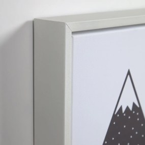 Nisi 3 db-os fekete-fehér kép készlet, 30 x 42 cm - Kave Home