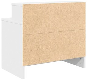 éjjeliszekrények fiókos 2 db fehér 51 x 31 x 47 cm