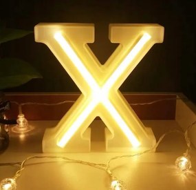 Fali/asztali dekoráció, Lámpa Meleg fehér X