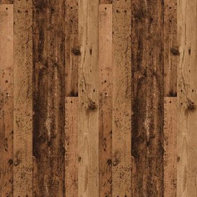 antik fa színű szerelt fa íróasztal 140 x 50 x 77 cm