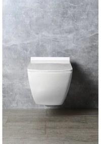 Isvea - SoftClose PURITY WC-ülőke, fehér