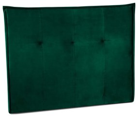 Sötétzöld ágytámla 180x120 cm Monica – Milo Casa