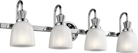 Kichler CORA KL-CORA4-BATH Fali lámpa 4x3,5W/G9 4x320LM IP44