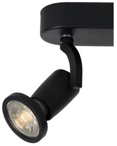 Lucide 11903/10/30 - LED spotlámpa JASTER-LED 2xGU10/5W/230V fekete