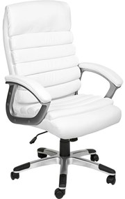 tectake 402151 paul irodai szék - fehér