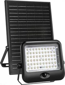 LED napelemes reflektor mozgásérzékelővel MHCS LED/35W/3,2V IP65 15000 mAh + távirányító