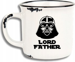 Bögre Fehér Retro Vicces Ajándék Apák Napja Lord Father