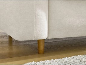 Bézs kanapé mindennapos alvásra-kinyitható 220 cm Cocoone – Bobochic Paris