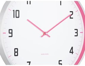 Karlsson 5969BP design falióra rózsaszín, átmérő 40 cm
