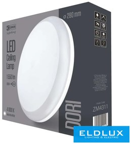 EMOS DORI LED lámpa körös 18W 1550lm NW IP54 fehér