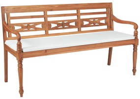 vidaXL tíkfa Batavia pad párnákkal 150 cm