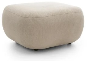 Puff OLBIA 75x75 cm bézs