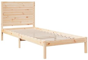 tömör fa extra hosszú ágykeret matrac nélkül 90 x 220 cm