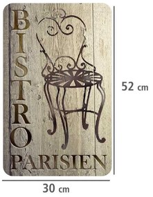 Edzett üveg tűzhely fedőlap szett 2 db-os 30x52 cm Bistrot – Wenko