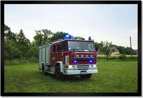 Poszterek keretben 60x40 Tűzoltóautó