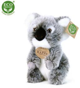 Rappa ülő plüss koala mackó, 18 cm