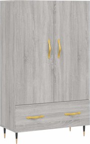 vidaXL szürke sonoma szerelt fa magasszekrény 69,5 x 31 x 115 cm