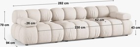 Bellis 3 személyes kanapé