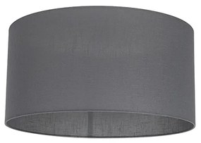 Szövet lámpabúra sötétszürke 50/50/25