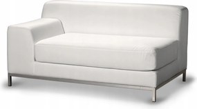 Dekoria Kramfors 2 személyes bal oldali kanapé huzat Ikea fehér