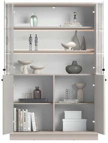 Vesper vitrin - kasmír / fekete fogantyúk