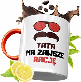 Narancssárga Bögre Apák Napjára Ajándék fényképes nyomtatással