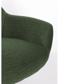 Sötétzöld fotel Yuki – White Label