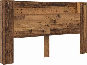 vidaXL Heaboard Öreg fa 180 x 16,5 x 103,5 cm Faanyag