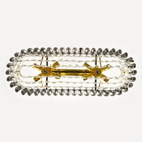 Brilagi - Láncos csillár ECLIPSE 10xE14/10W/230V 78x28 cm fekete/arany