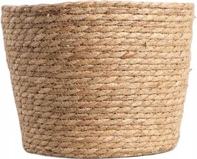 Lumbo fonott virágtartó natúr 27x21 cm Homla