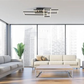 JUST LIGHT. 14051-79 - LED mennyezeti lámpa AKUSZTIKA LED/20,5W/230V tölgy/fekete