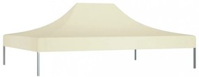 krémszínű tető partisátorhoz 4,5 x 3 m 270 g/m²
