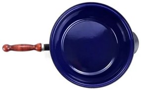 Sfinx Smalted pan with wooden handle BSE, 28 cm, 28 cm átmérőjű