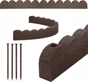 Perem Eco kerti palánk horgony barna 120cm